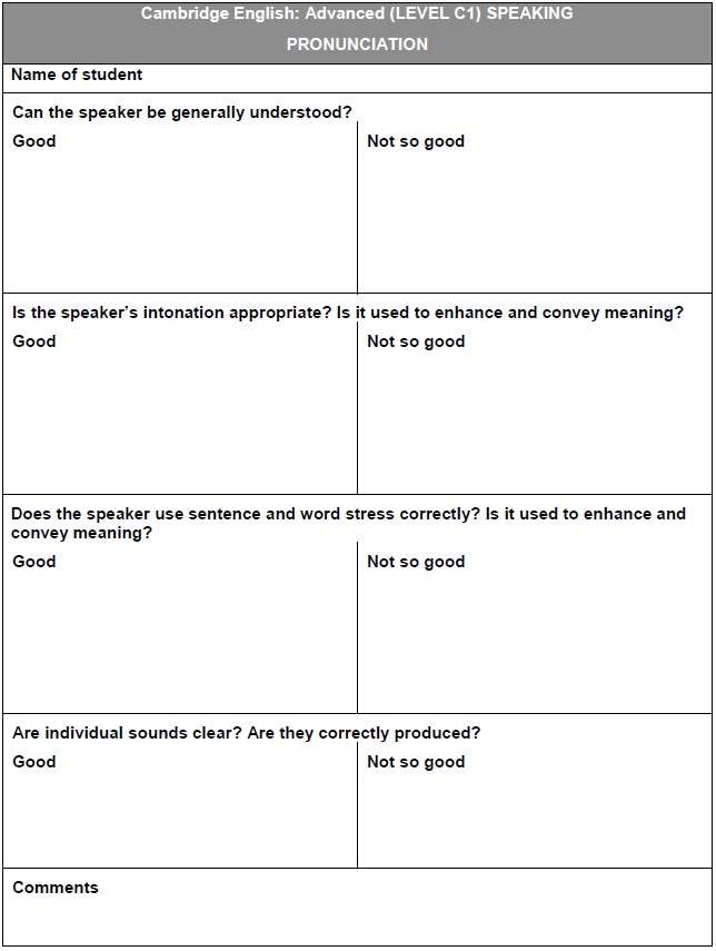 Assessing Cambridge Speaking, изображение №6