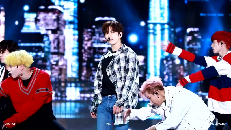 FANCAM: PERF 171028 GOT7 Teenager ( Jinyoung Focus) Pyeongchang Music Festa
