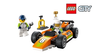 LEGO City  60322  Race Car  SPEED BUILD
