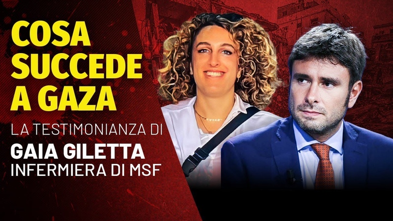 Cosa succede a Gaza, la testimonianza di Gaia Giletta, infermiera di Medici Senza