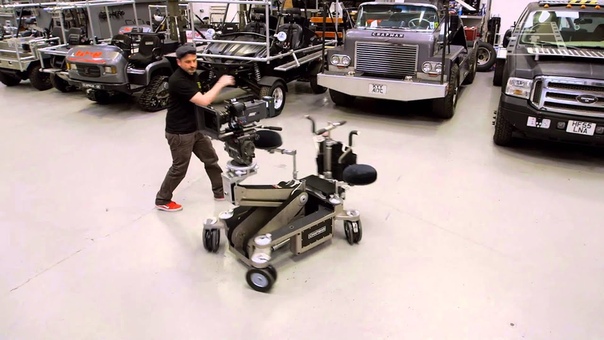 Film Video Grip Equipment: The Hybrid 4 Camera Dolly at Chapman