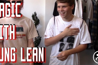 Yung Lean Reacts to Magic