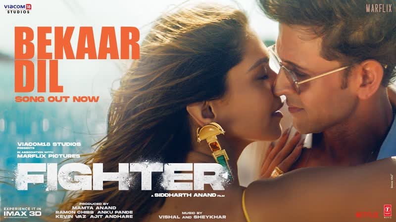 FIGHTER: Bekaar Dil ( Song) Hrithik Roshan, Deepika, Vishal Sheykhar, Vishal M, Shilpa, Bosco