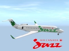 Bombardier CRJ200ER Air Canada Jazz Green (2005+) startup