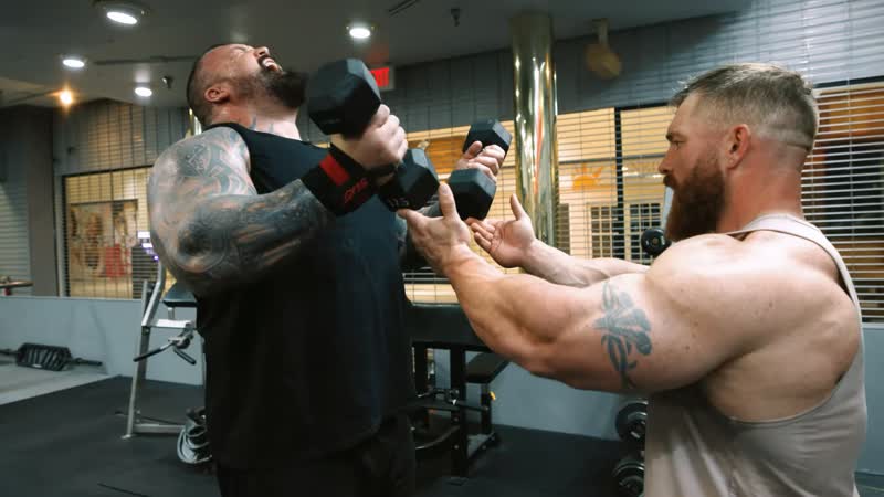 Flex Lewis Eddie Hall Train