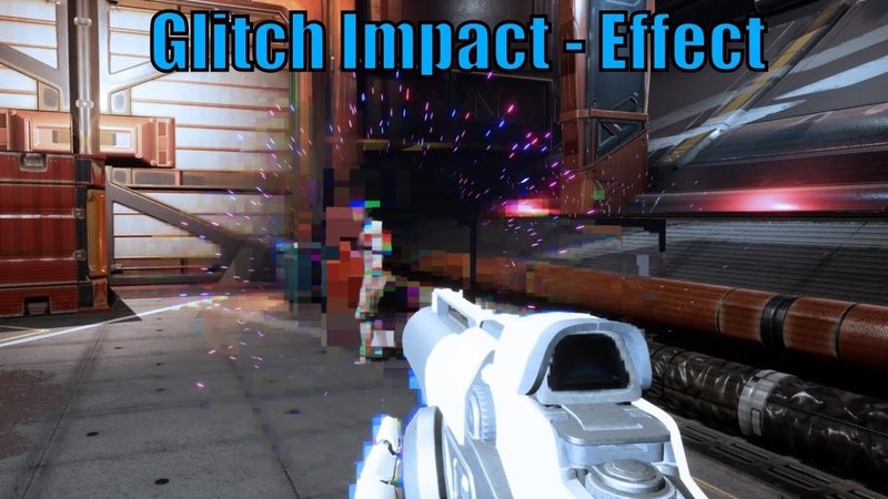 Glitch Impact Effect Unreal Engine 4