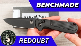 Нож Benchmade Redoubt, D2 Tool Steel, Grivory Black, 430BK-02