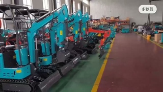 A small excavator costs US$2,800. Complete machine accessories and technical cooperation can be