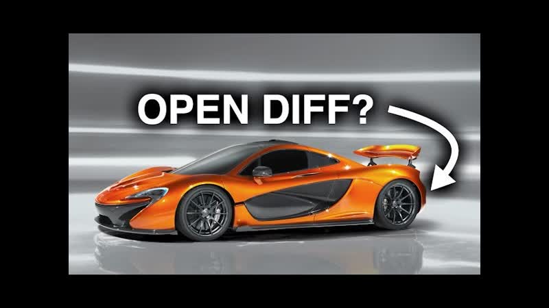 The Mc Laren P1 Has An Open