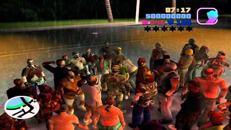 GTA Long Night ZOMIE MOD for Vice