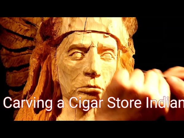 Carving A Cigar Store