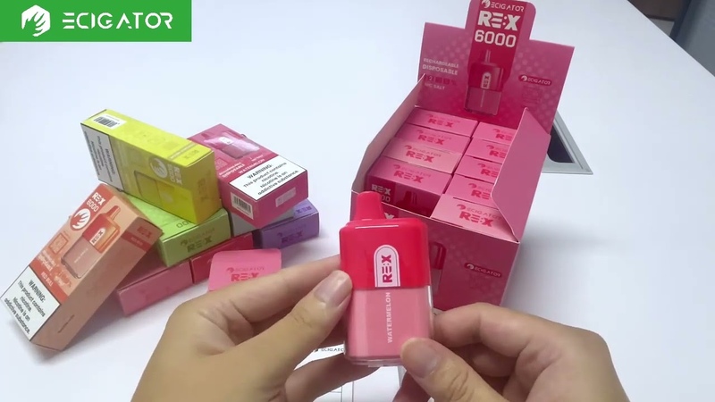 e Cigator REX 6000 Puffs Disposable Ecigarette Vape
