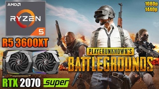 PUBG | Team Deathmatch : R5 3600XT + RTX 2070 Super | 1080p & 1440p | Very Low & Ultra Settings