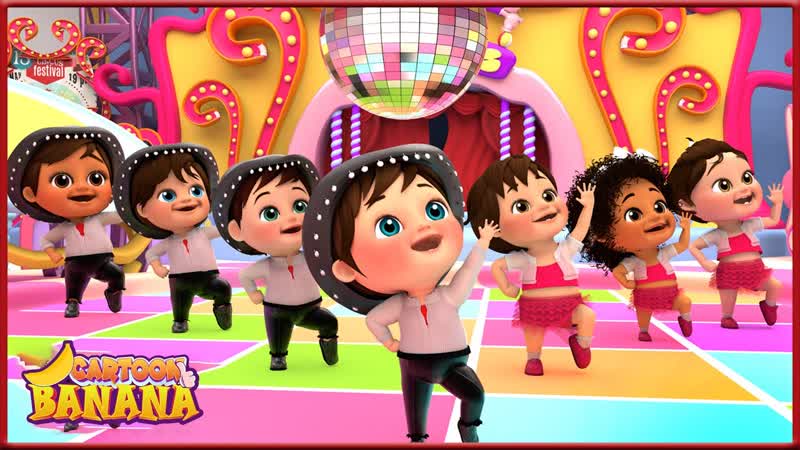Dance with me + More Nursery Rhymes Kids Songs Banana Cartoons Original