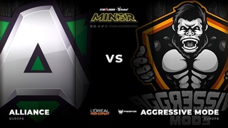 [RU] Alliance vs Aggressive Mode, Game 1, StarLadder ImbaTV Minor Europe Qualifier