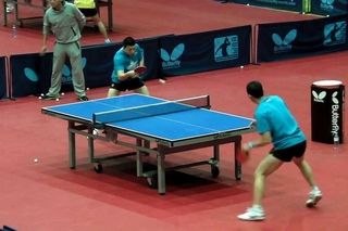 Ma Long and Xu Xin Training HD!!