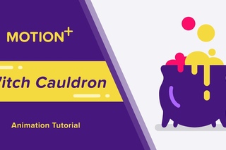 Motion+ - How to make a Witch Cauldron(Cooking Pot) - After Effects Tutorial