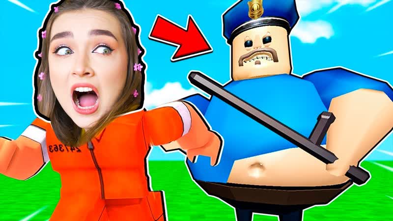 ВОНЮЧКА БАРРИ ОХОТИТСЯ на МЕНЯ Roblox BARRYS PRISON
