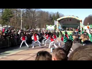 День святого Патрика в Москве - 2015 - группа поддержки