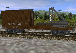 NYNH&H MoW 7361 Auger Car RT