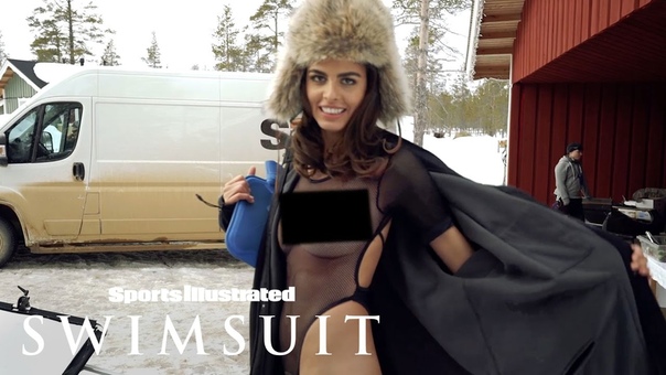 Bo Krsmanovic Flashes Her Body In The Finnish Snow, Outtakes, Sports Illustrated