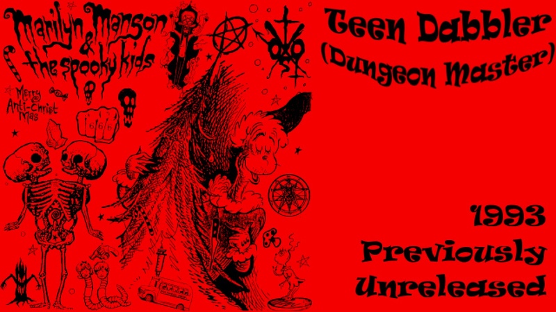 Marilyn Manson The Spooky Kids Vol. 3 Merry Anti