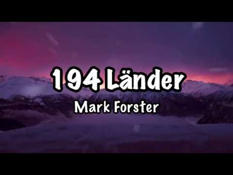 Mark Forster 194 Länder (