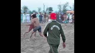 Abdul Rehman Bijli Vs Faiz Tatla And Malak Bilal Open Kabaddi Match | #Shorts