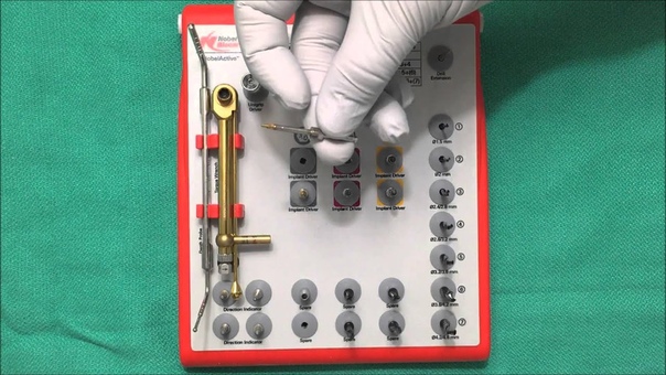 Nobel Active Dental Implant Surgery Kit Parts