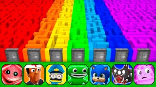 ПРЯТКИ В ОГРОМНЫХ ЛАБИРИНТАХ В МАЙНКРАФТ