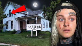 TRAPPED by a DEMON in THE VILLISCA AXE MURDER HOUSE (Very Scary)