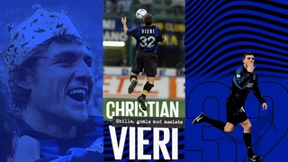 THE ULTIMATE STRIKER 💪 | I MIGLIORI GOL E ASSIST DI BOBO VIERI IN NERAZZURRO 🖤💙