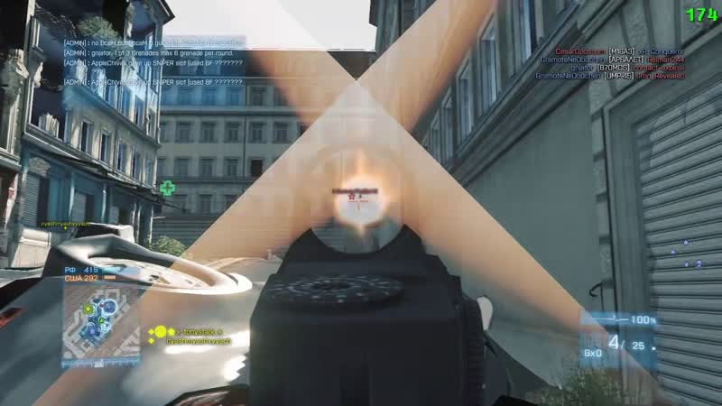 x tonystark x at Battlefield 3. Random