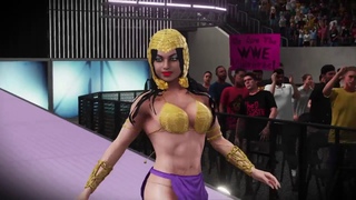 WWE 2K18 Wonder Woman vs. Dejah Thoris vs. Red Sonja - Triple Threat Elimination Match