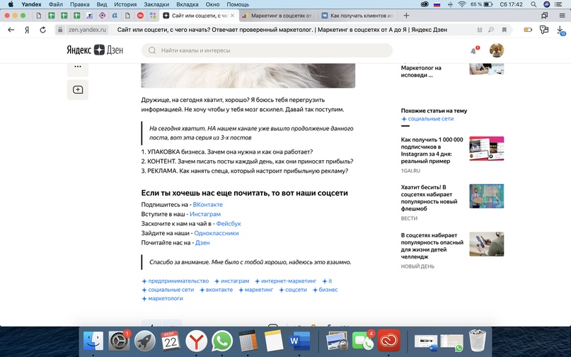 Дзен + Соцсети. Создаем цепочку вариативного, вирусного контента., изображение №17