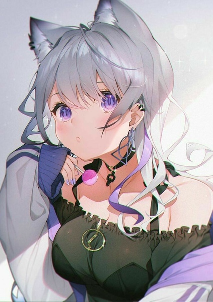 Anime girls with ears