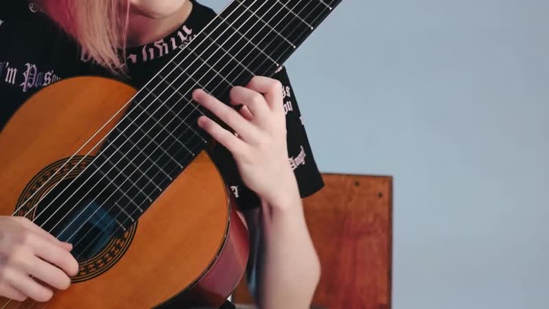 Wolfgang A. Mozart Rondo Alla Turca on a 10 string Guitar Marinas