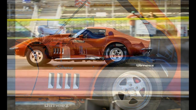 CUMMINS CORVETTE 68 VETTE ROLLING COAL 11 SEC BYRON