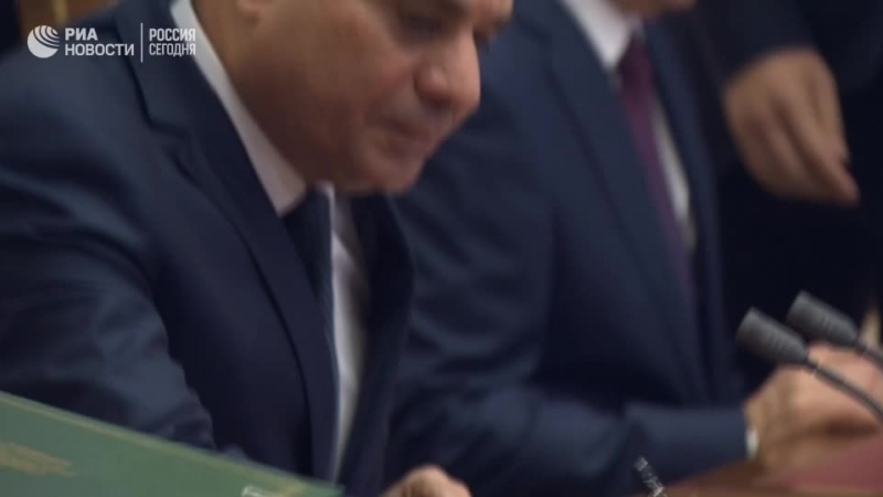 Встреча Путина и Абдель Фаттах эль
