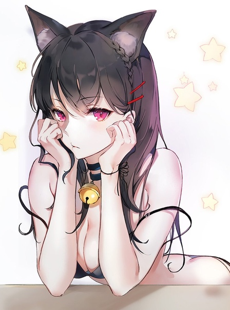 Anime girls with ears