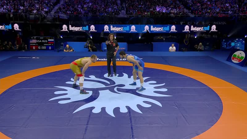 Финал 97кг: Абдулрашид Садулаев ( RUS) vs Кайл Снайдер ( USA) ЧМ 2018,