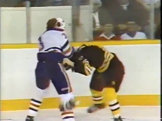 Marty McSorley vs Mike Milbury  Feb 22, 1986 (KO)