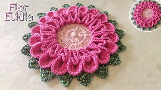 Flor Elidia / Mega Flor / 26cm