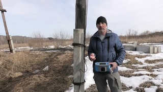 Metrel MI3102H BT: Измеряю контур заземления у опоры ВЛ-0,4кВ стандартным методом. || Советы электрика