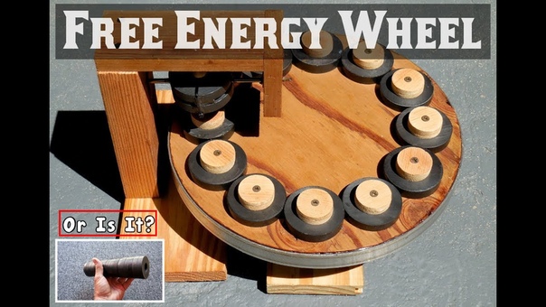 FREE ENERGY WHEEL Using Ring Magnets