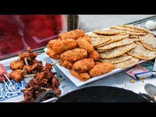 Nepali Street Food - DEEP FRIED Snacks in Kathmandu, Nepal!