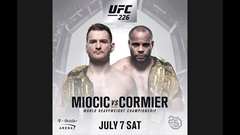 Full fight UFC226: Стипе Миочич VS Даниель