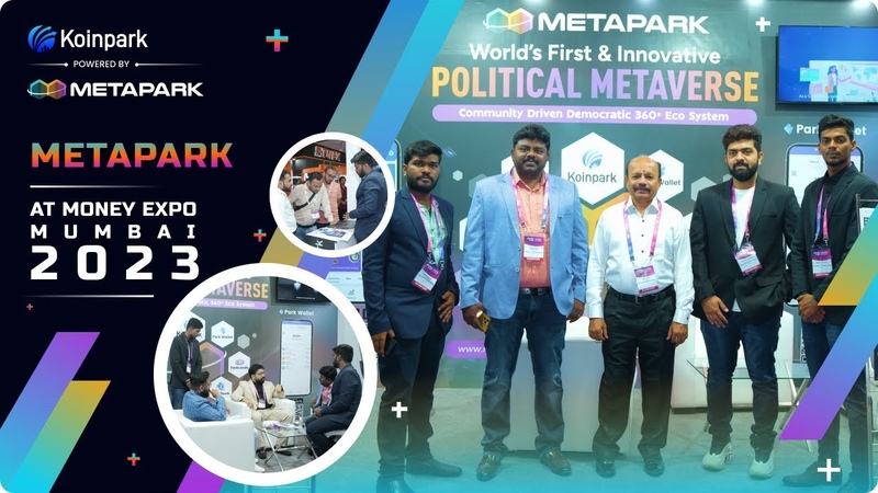 An express glimpse into Metaparks stall at Money Expo 2023, held in