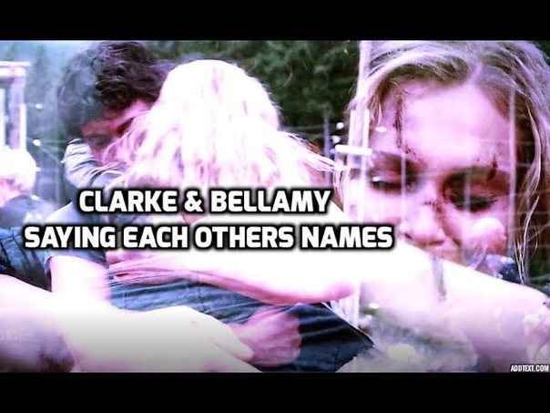 clarke bellamy saying only each others