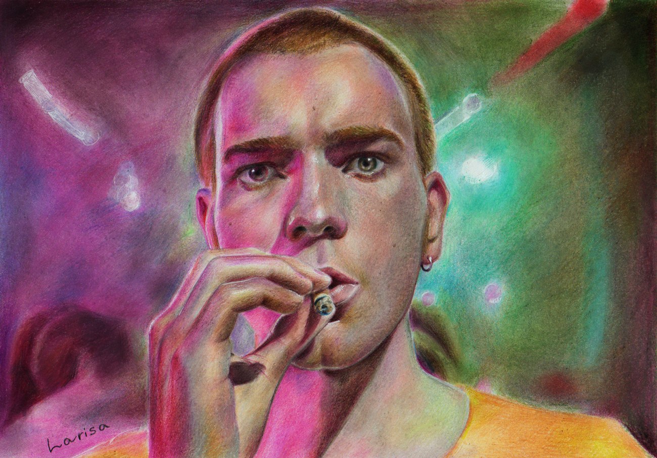 Марк Рентон на игле арт